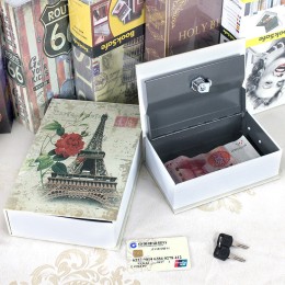 Сейф книга с кодовым замком металлический